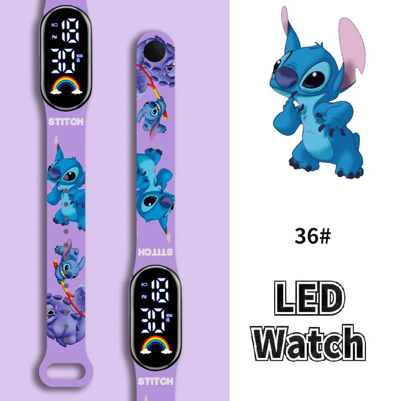 Montres Stitch pour enfants filles/garçon