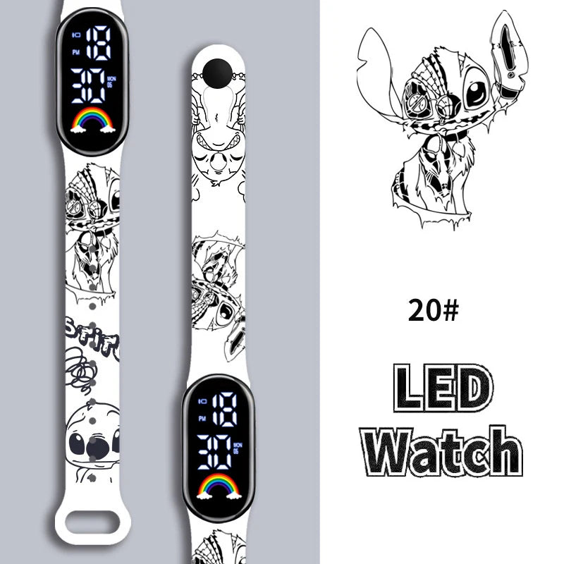 Montres Stitch pour enfants filles/garçon