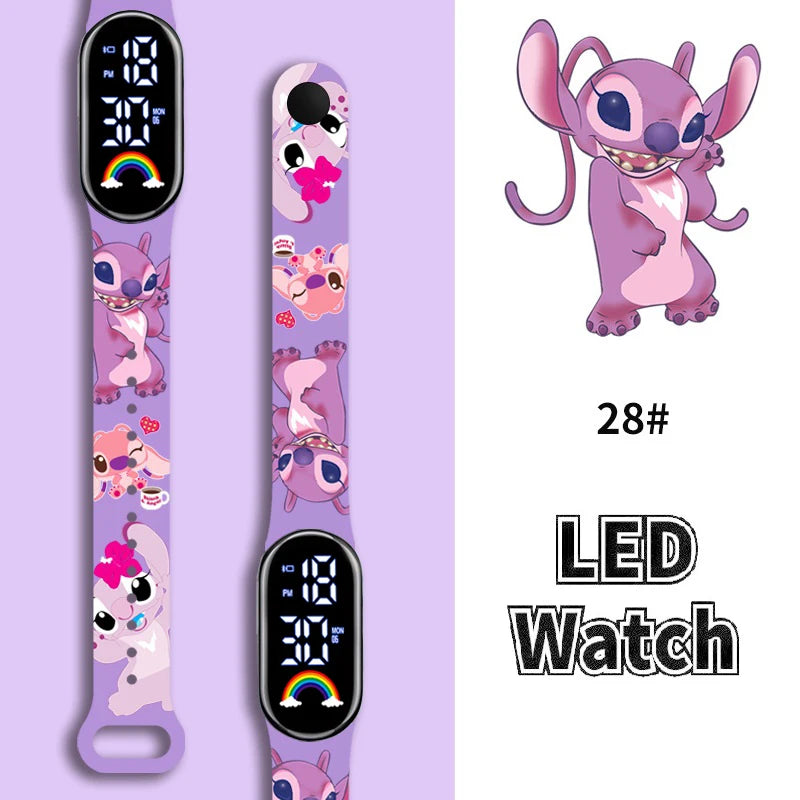 Montres Stitch pour enfants filles/garçon