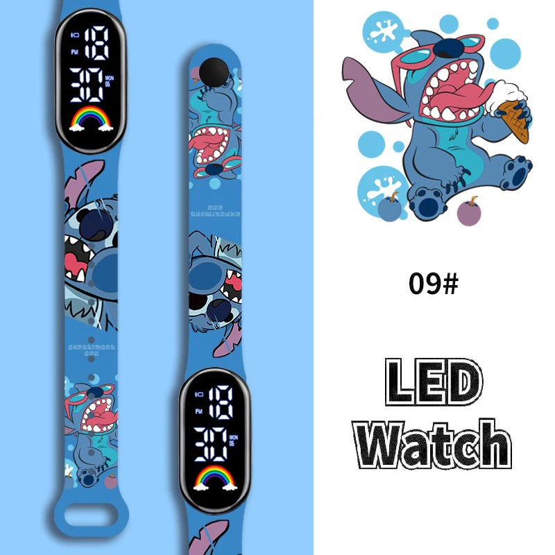 Montres Stitch pour enfants filles/garçon