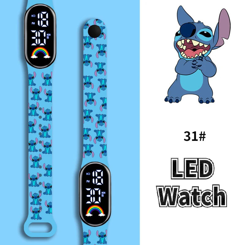 Montres Stitch pour enfants filles/garçon