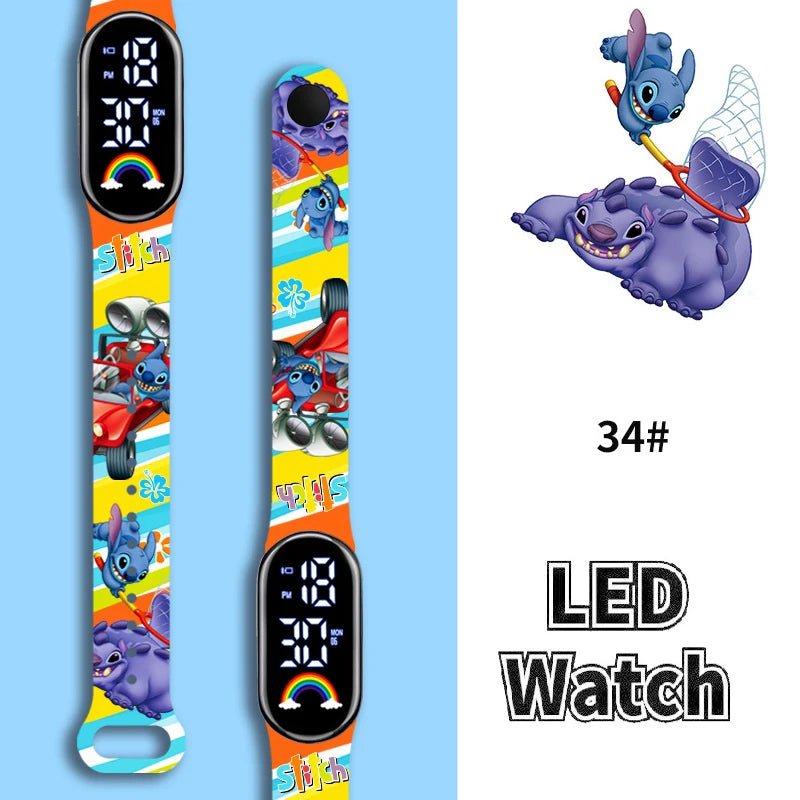Montres Stitch pour enfants filles/garçon