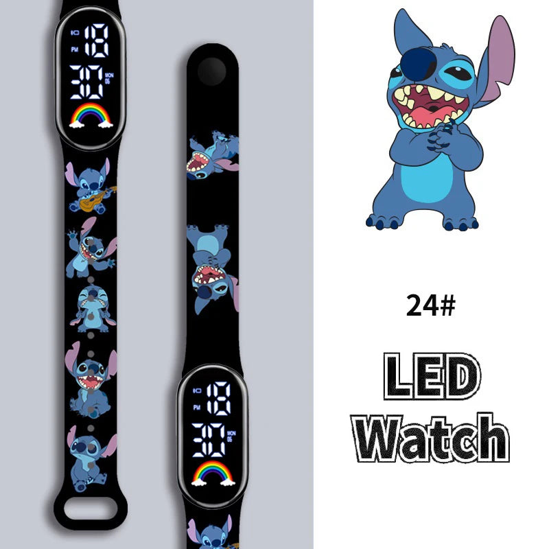 Montres Stitch pour enfants filles/garçon