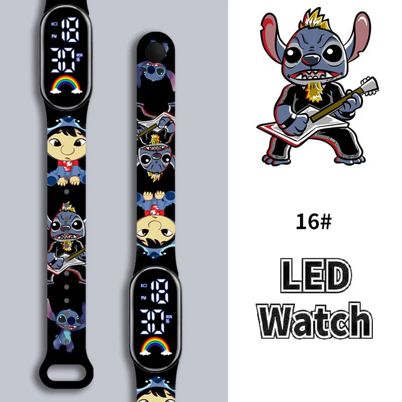 Montres Stitch pour enfants filles/garçon