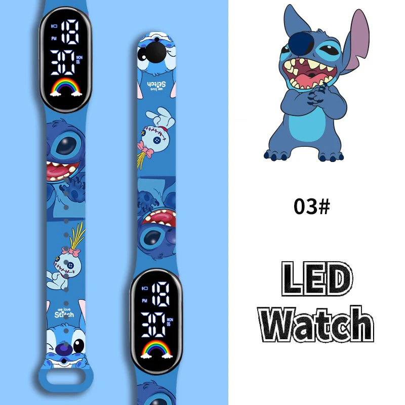 Montres Stitch pour enfants filles/garçon