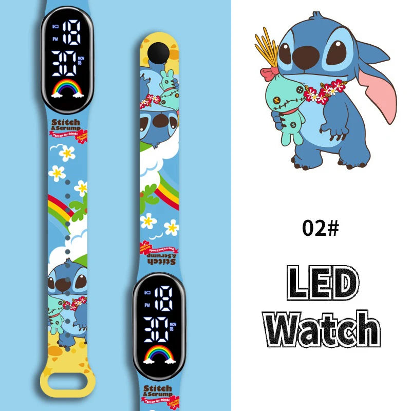 Montres Stitch pour enfants filles/garçon