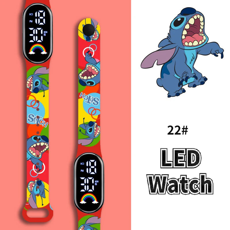 Montres Stitch pour enfants filles/garçon
