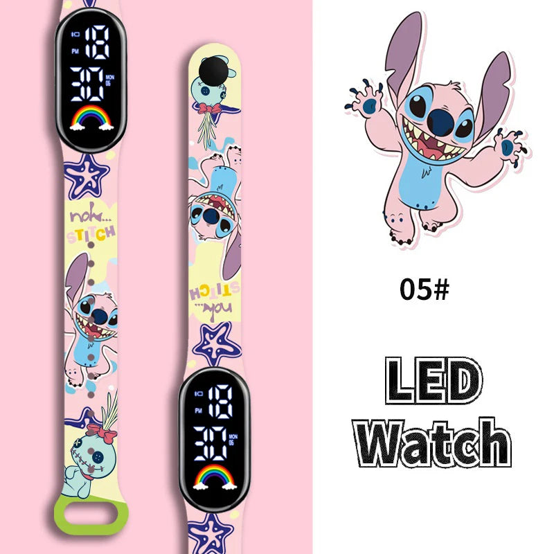 Montres Stitch pour enfants filles/garçon