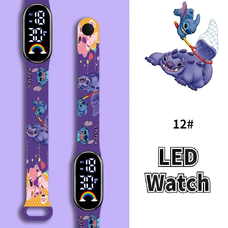 Montres Stitch pour enfants filles/garçon