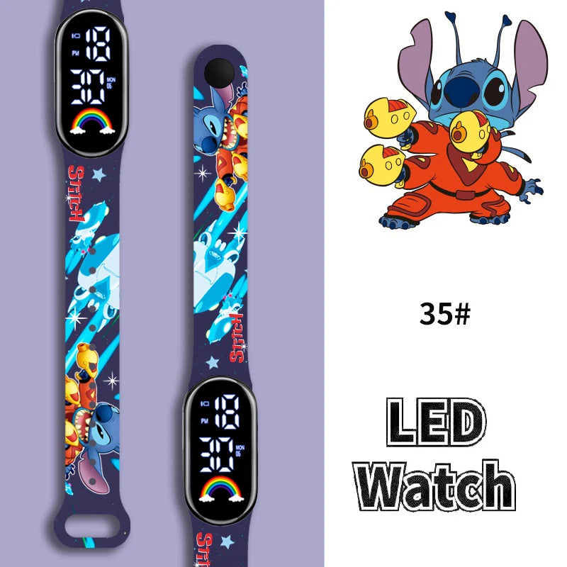 Montres Stitch pour enfants filles/garçon