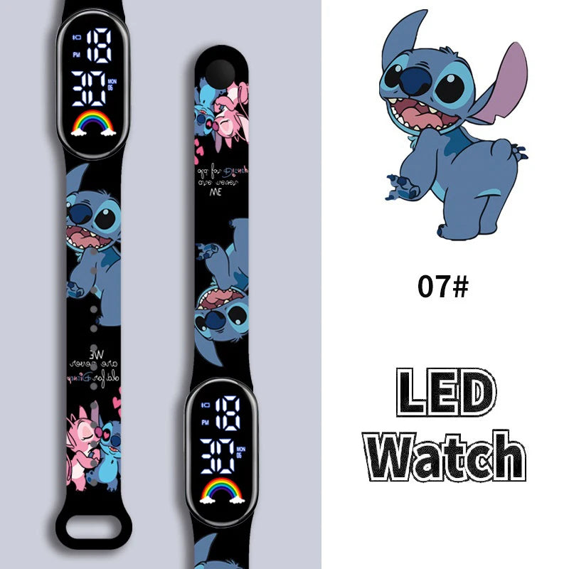 Montres Stitch pour enfants filles/garçon