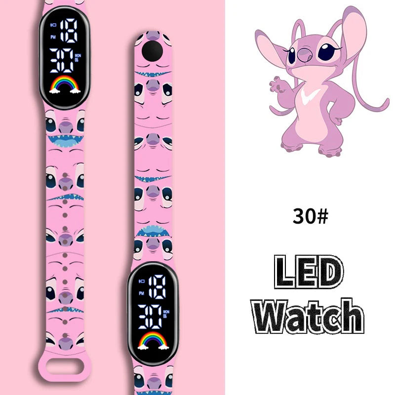 Montres Stitch pour enfants filles/garçon