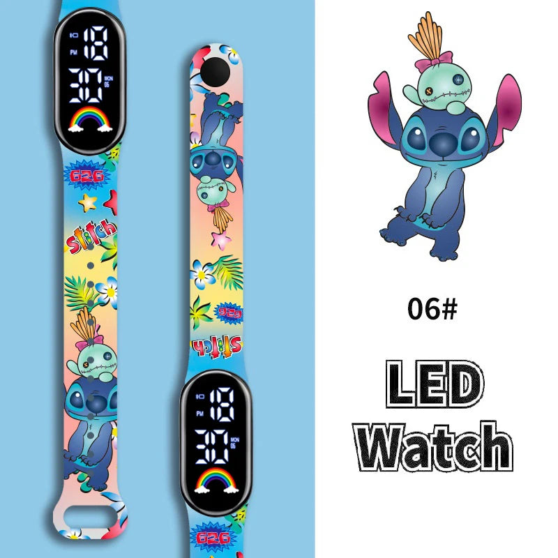 Montres Stitch pour enfants filles/garçon