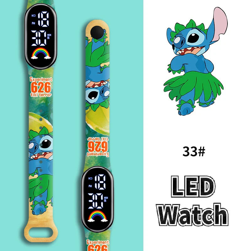 Montres Stitch pour enfants filles/garçon