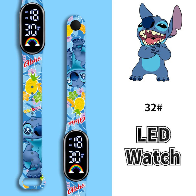 Montres Stitch pour enfants filles/garçon