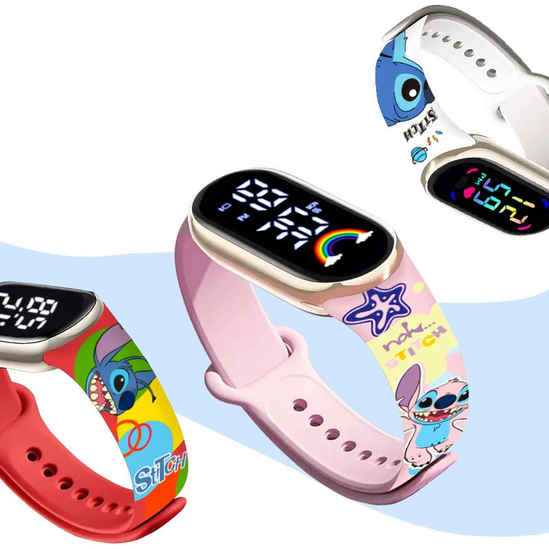 Montres Stitch pour enfants filles/garçon