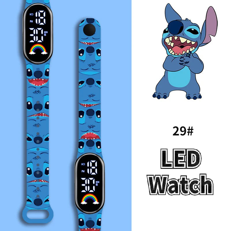 Montres Stitch pour enfants filles/garçon