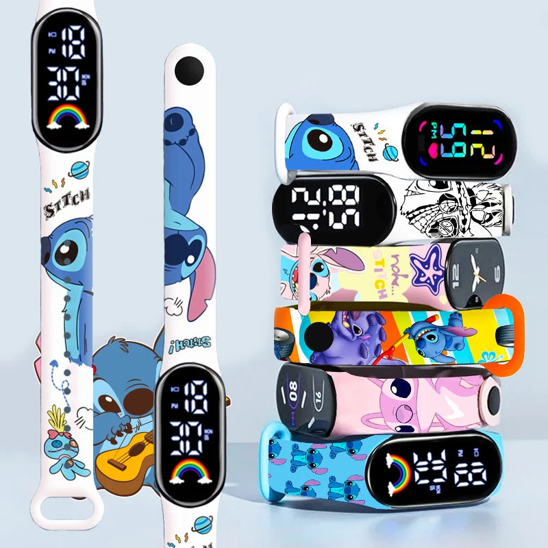 Montres Stitch pour enfants filles/garçon
