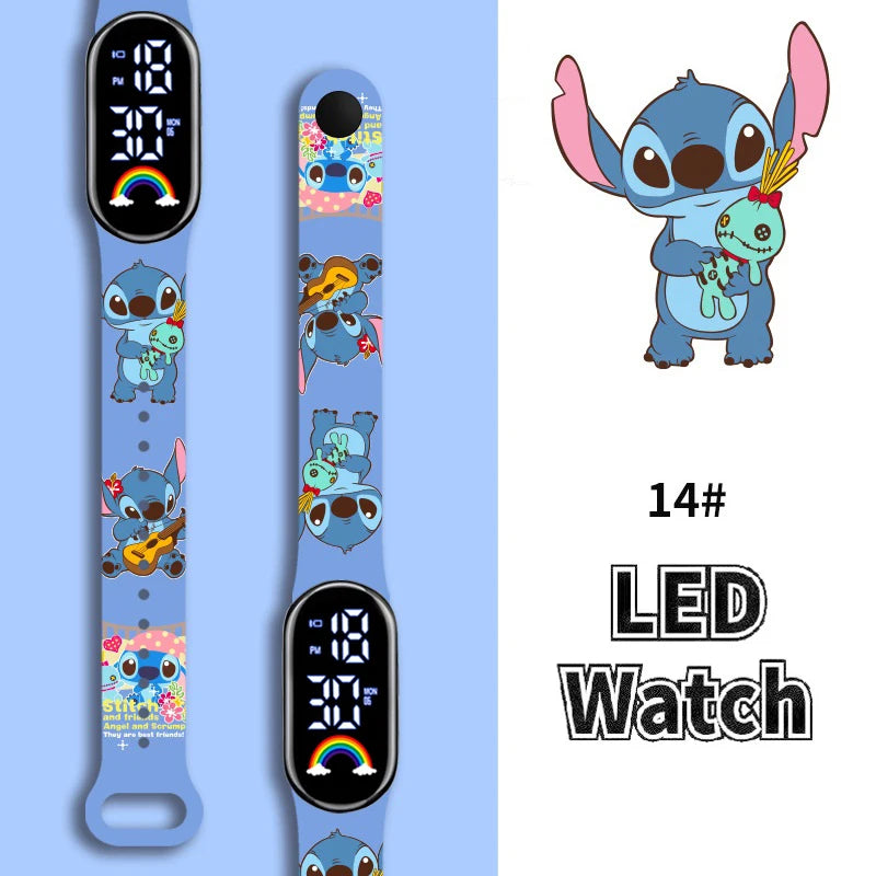 Montres Stitch pour enfants filles/garçon